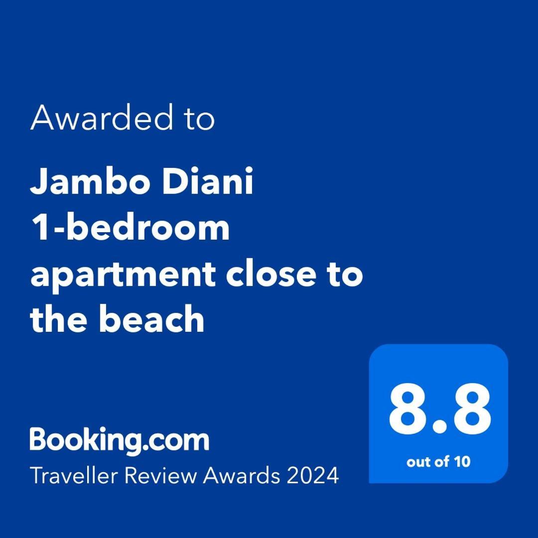 Jambo Diani 1-Bedroom Apartment Close To The Beach Diani Beach Exterior photo
